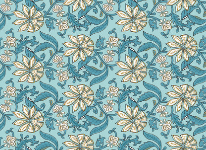 Trending Traditional Floral Wallpaper for Elegant Heritage