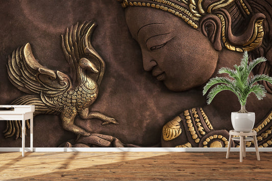 ANTIQUE BUDHA  CHITRA THEAM