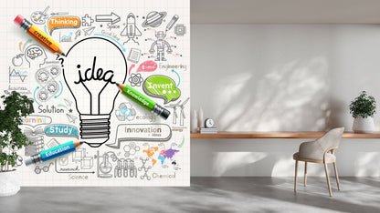 Creative Ideas Theme Wallpaper for Innovative Interior Spaces
